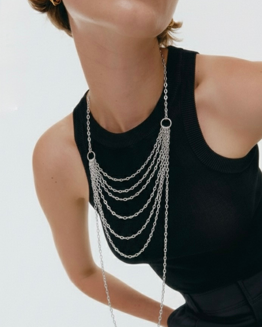COLLAR CADENAS MULTIPOSICION