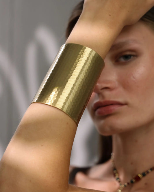 BRAZALETE RIGIDO ORO Bybel-brand