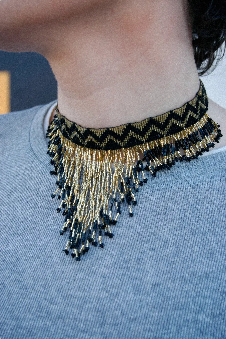 CHOKER | Bolitas Triangulo Bybel-brand