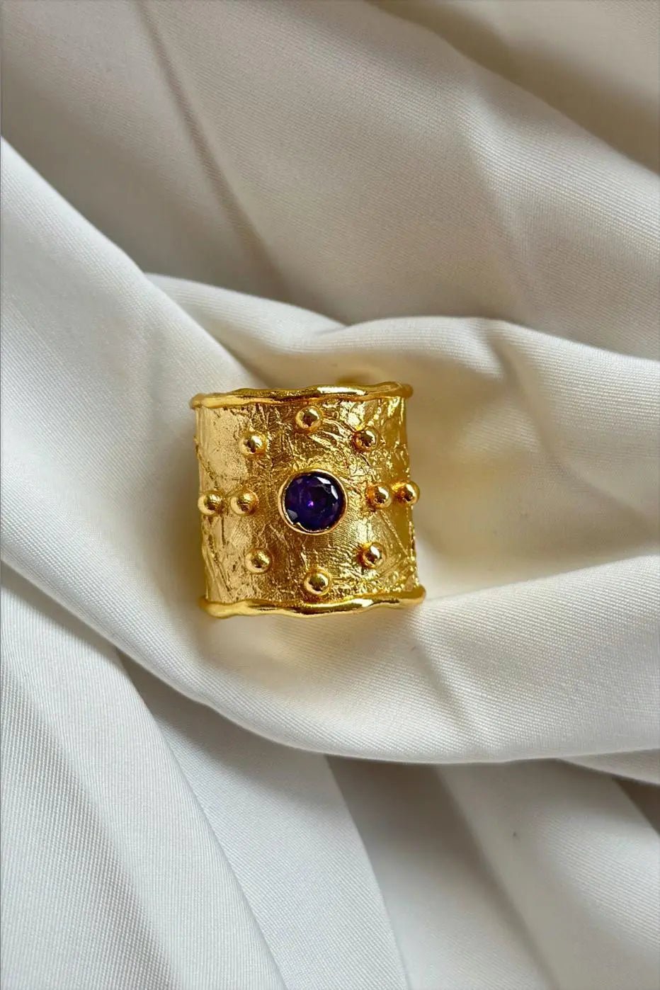 ANILLO | Ancho Sol Morado - Bybel - brand