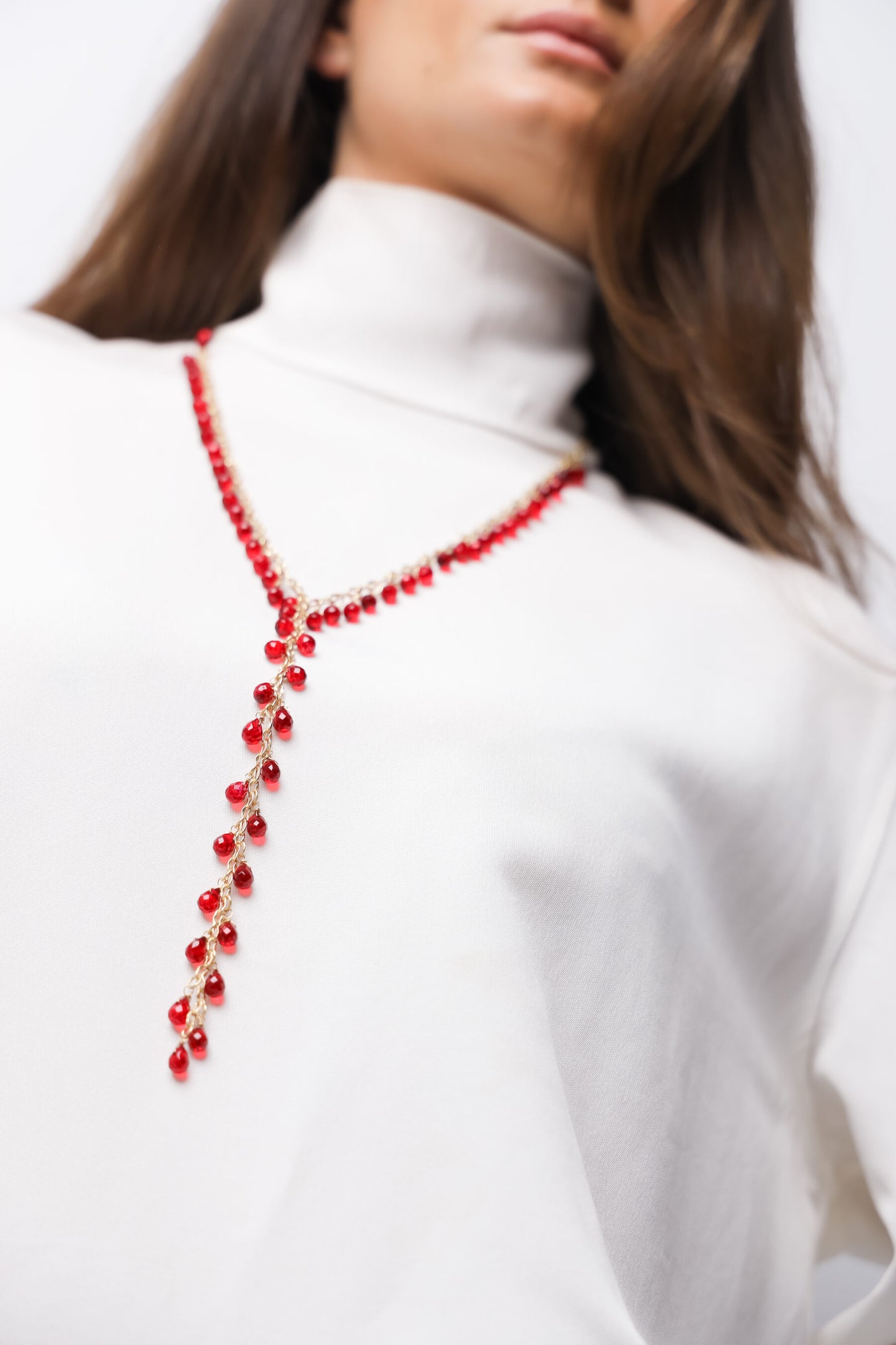 Collar Corbatero Rojo