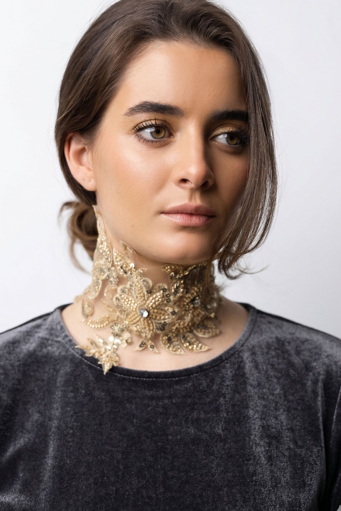 Choker Antiguo Pedrería