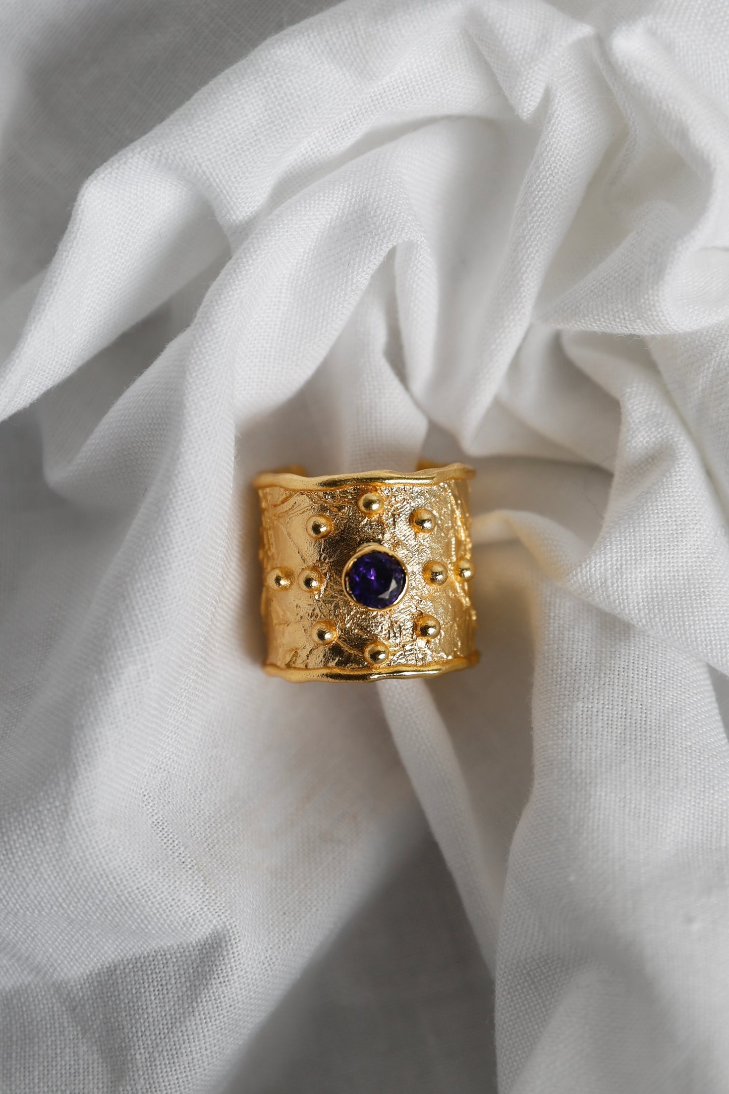 ANILLO SOL MORADO