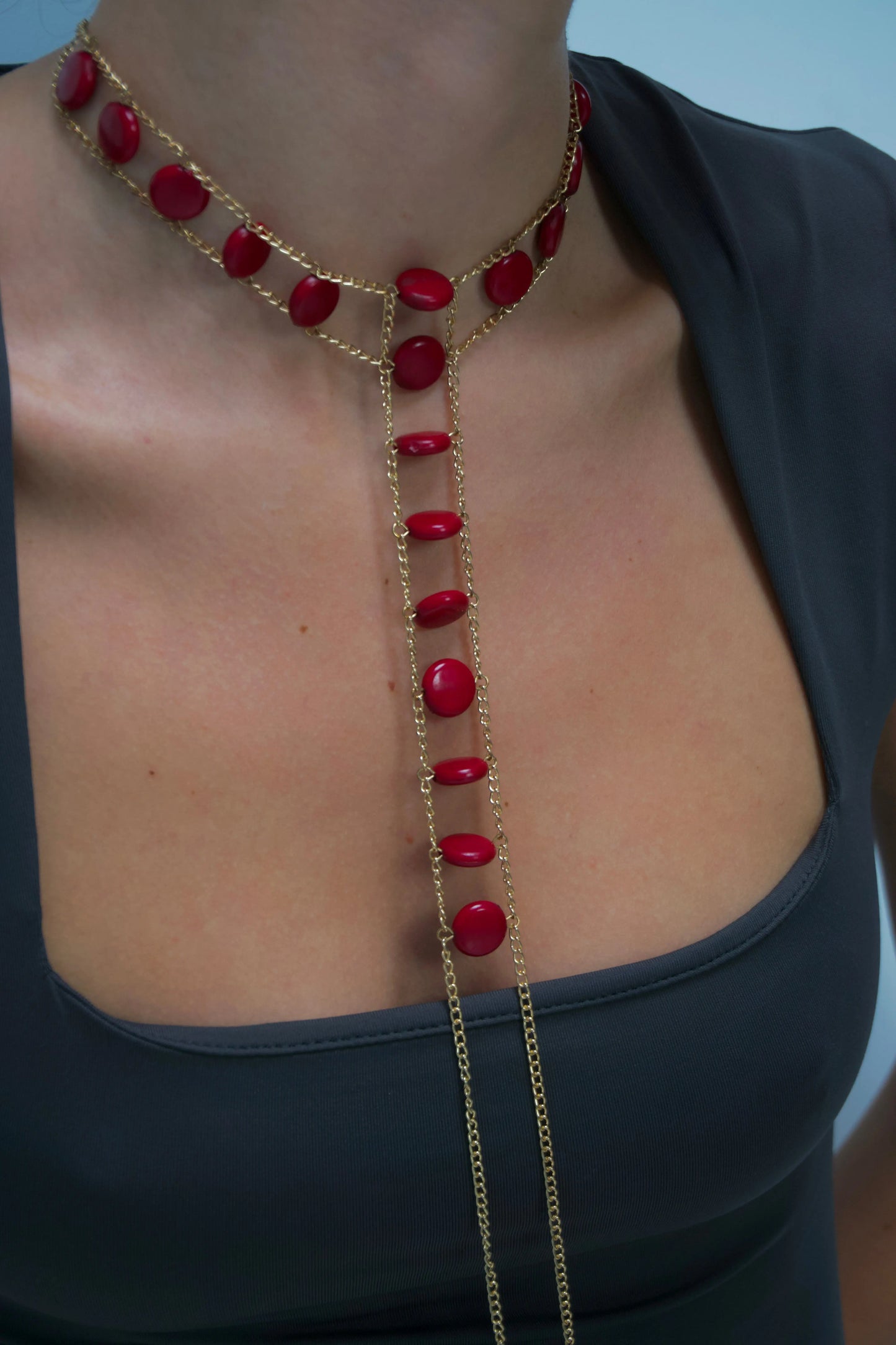 BODY CHAIN | Rojo Bybel-brand