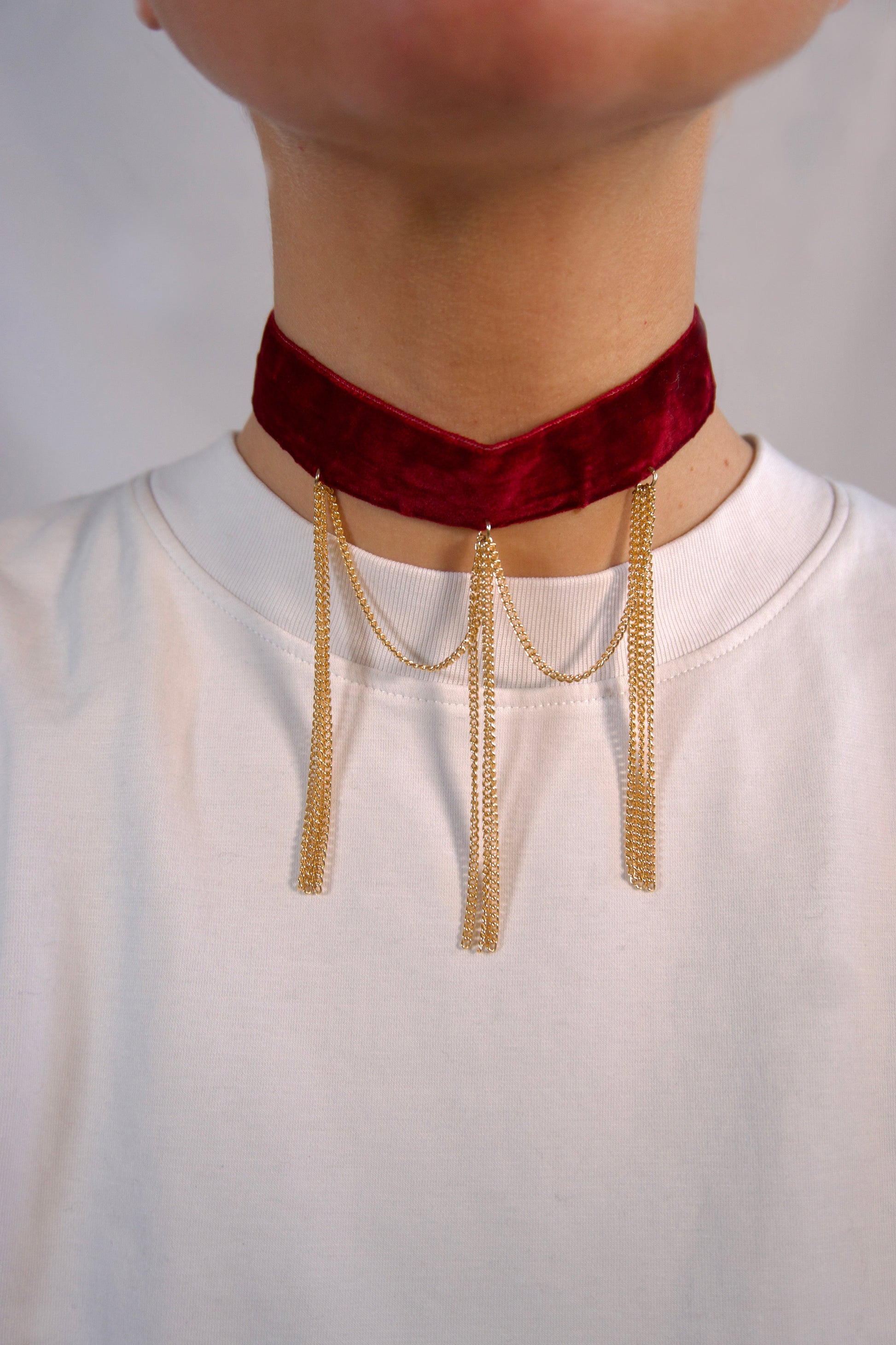 CHOKER | CADENAS GRANATE Bybel-brand