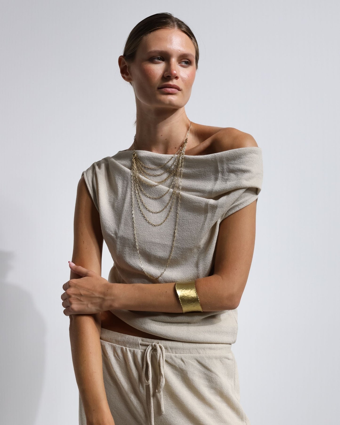COLLAR CADENAS MULTIPOSICION Bybel