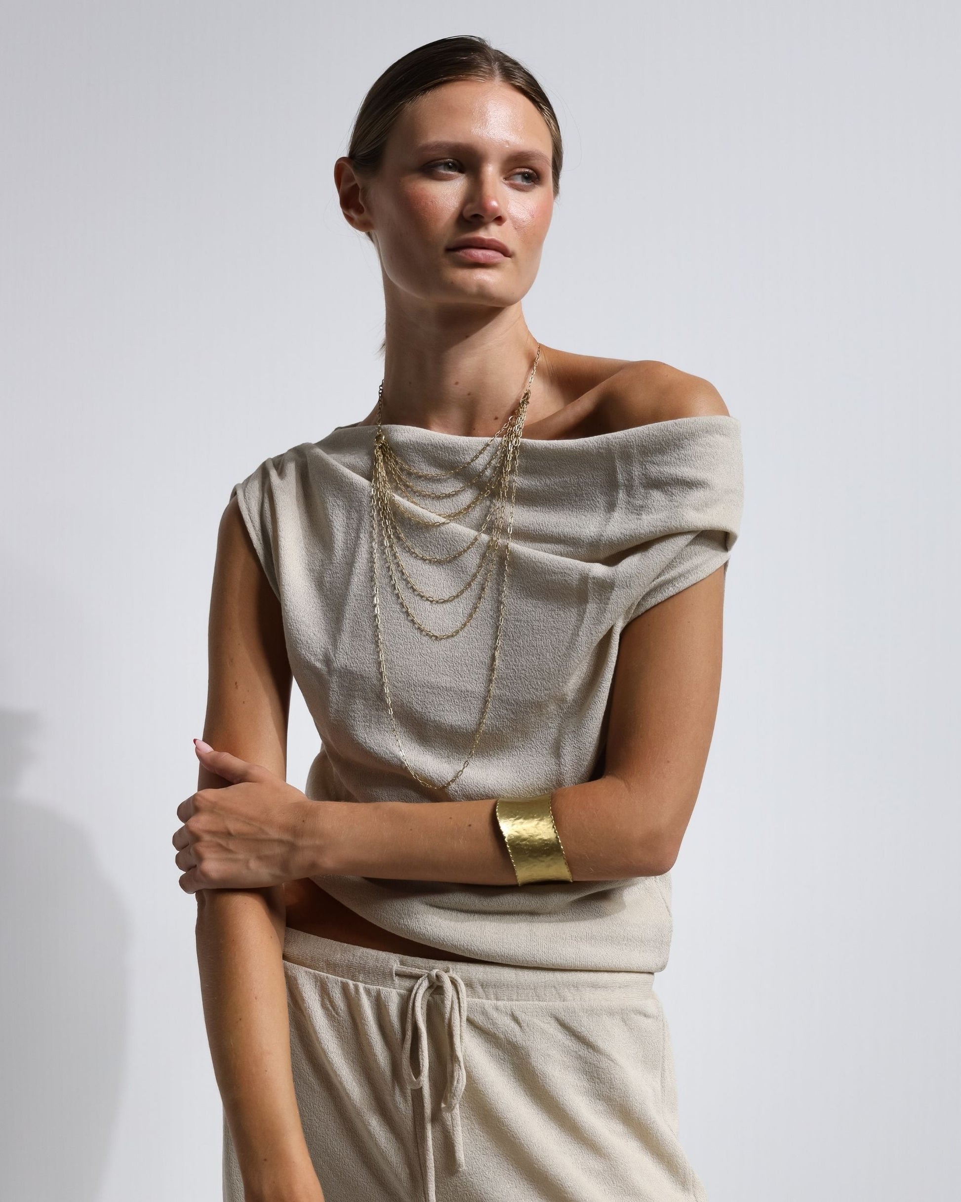 COLLAR CADENAS MULTIPOSICION Bybel