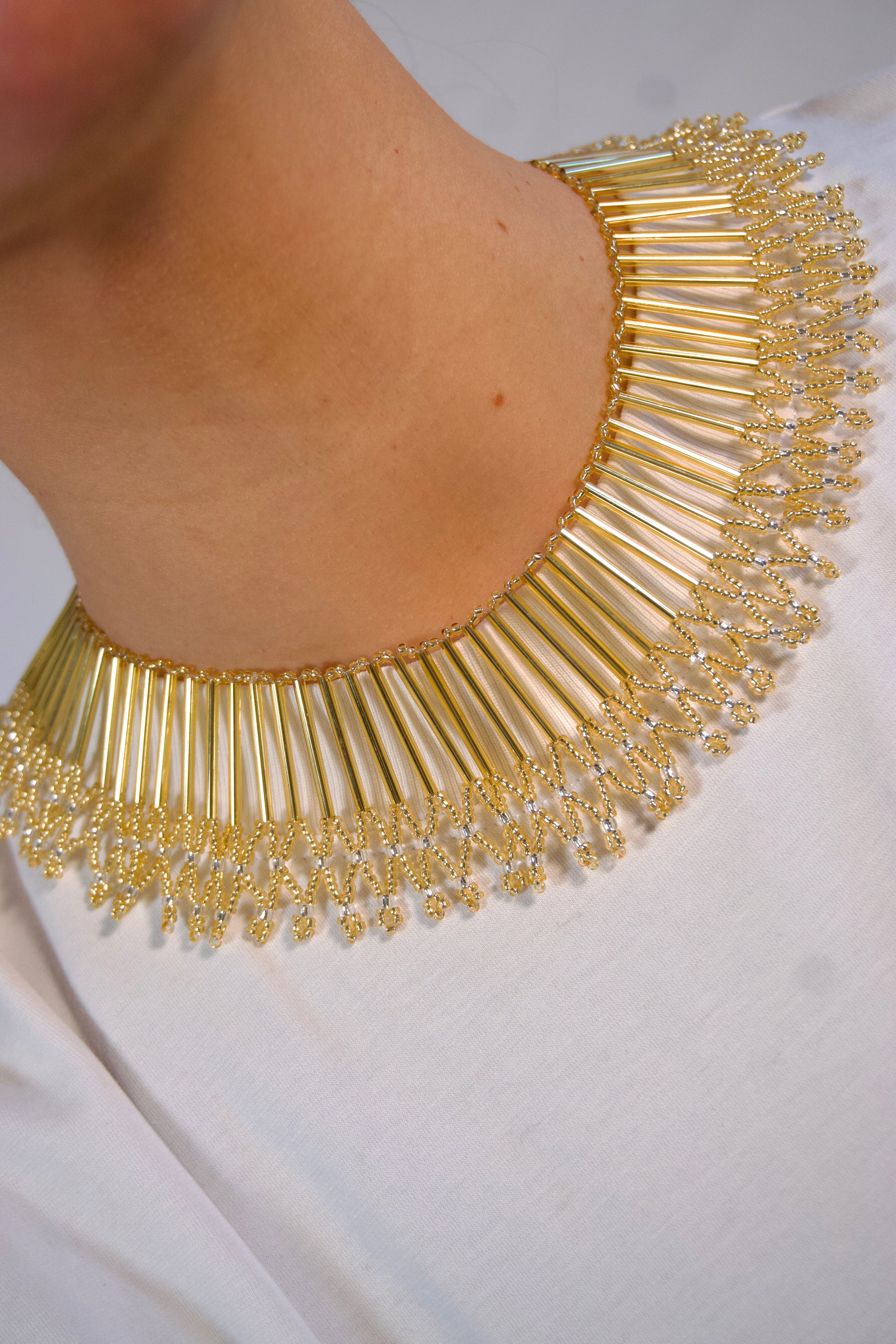 COLLAR | BOLITAS ORO Bybel-brand