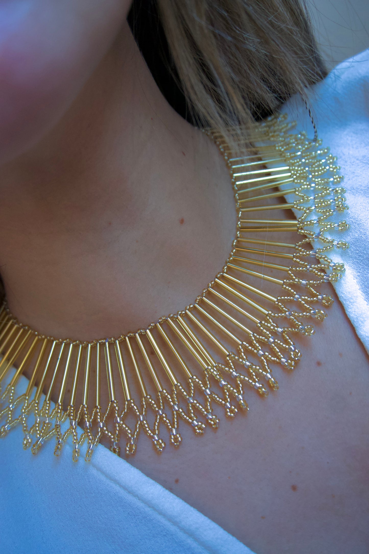 COLLAR | BOLITAS ORO Bybel-brand