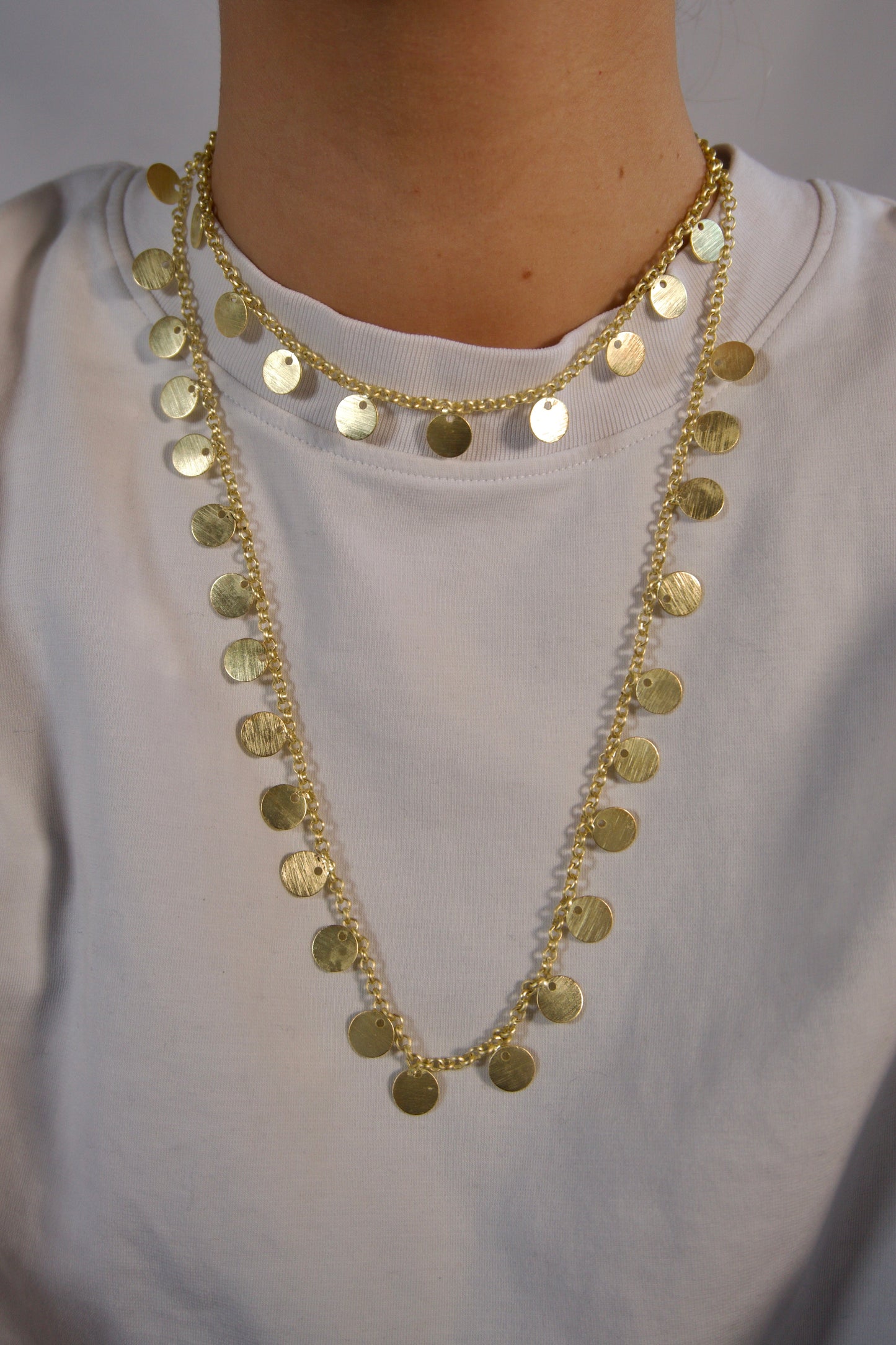 COLLAR | MONEDAS ORO Bybel-brand