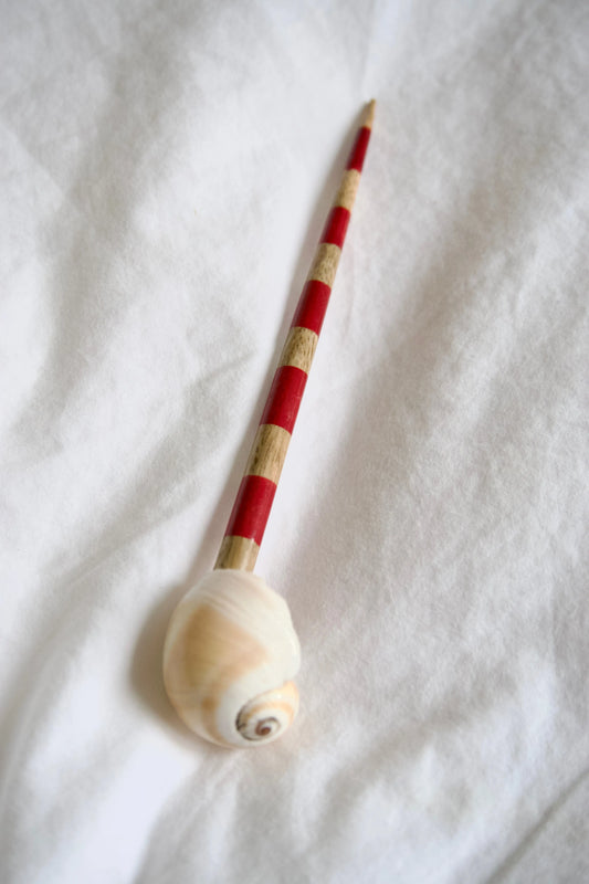 PINCHO PELO |  Rayas Rojo Bybel-brand
