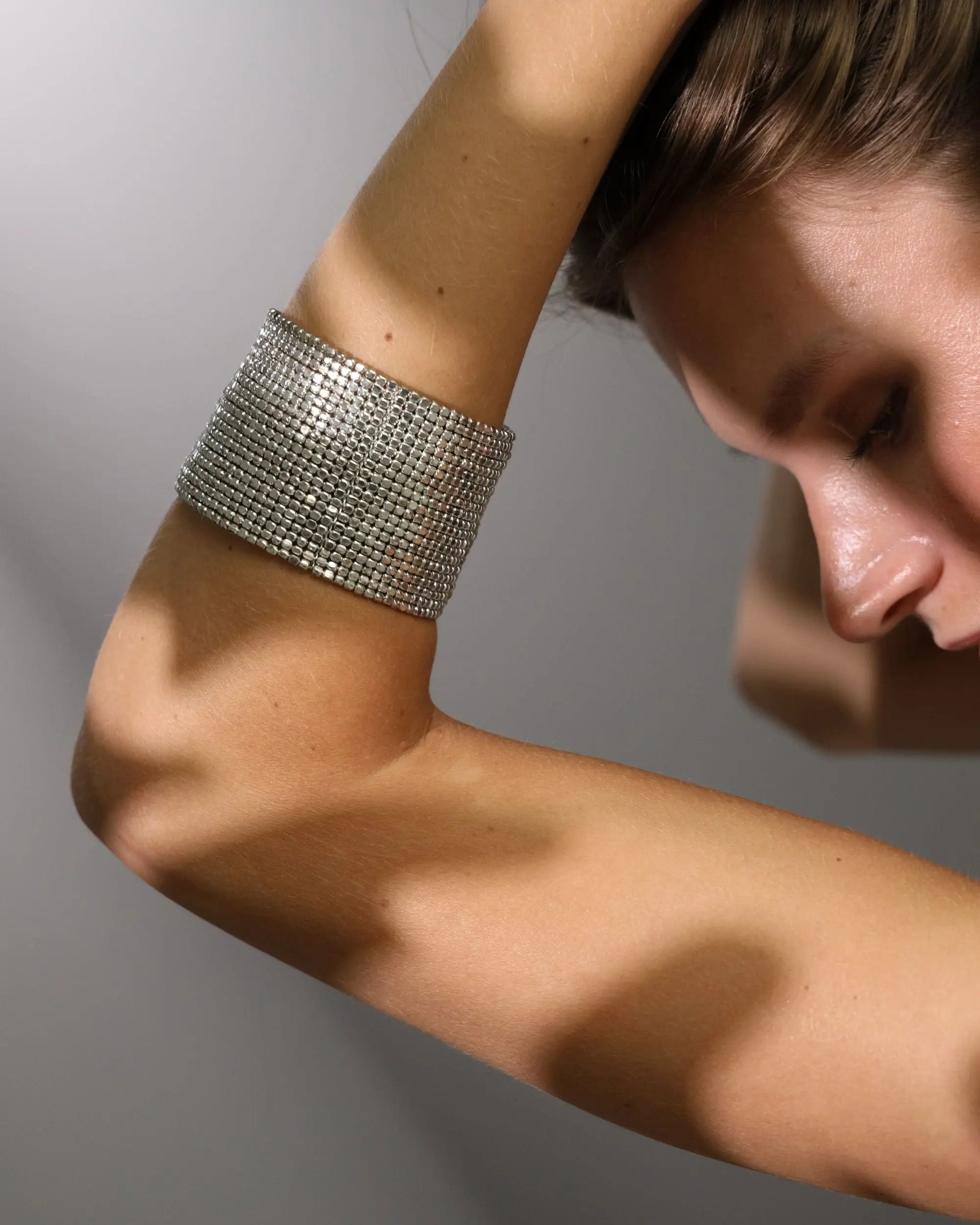 PULSERA ABALORIOS PLATA Bybel-brand