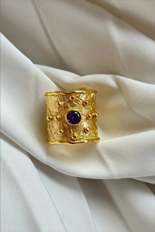 ANILLO | Ancho Sol Morado - Bybel - brand