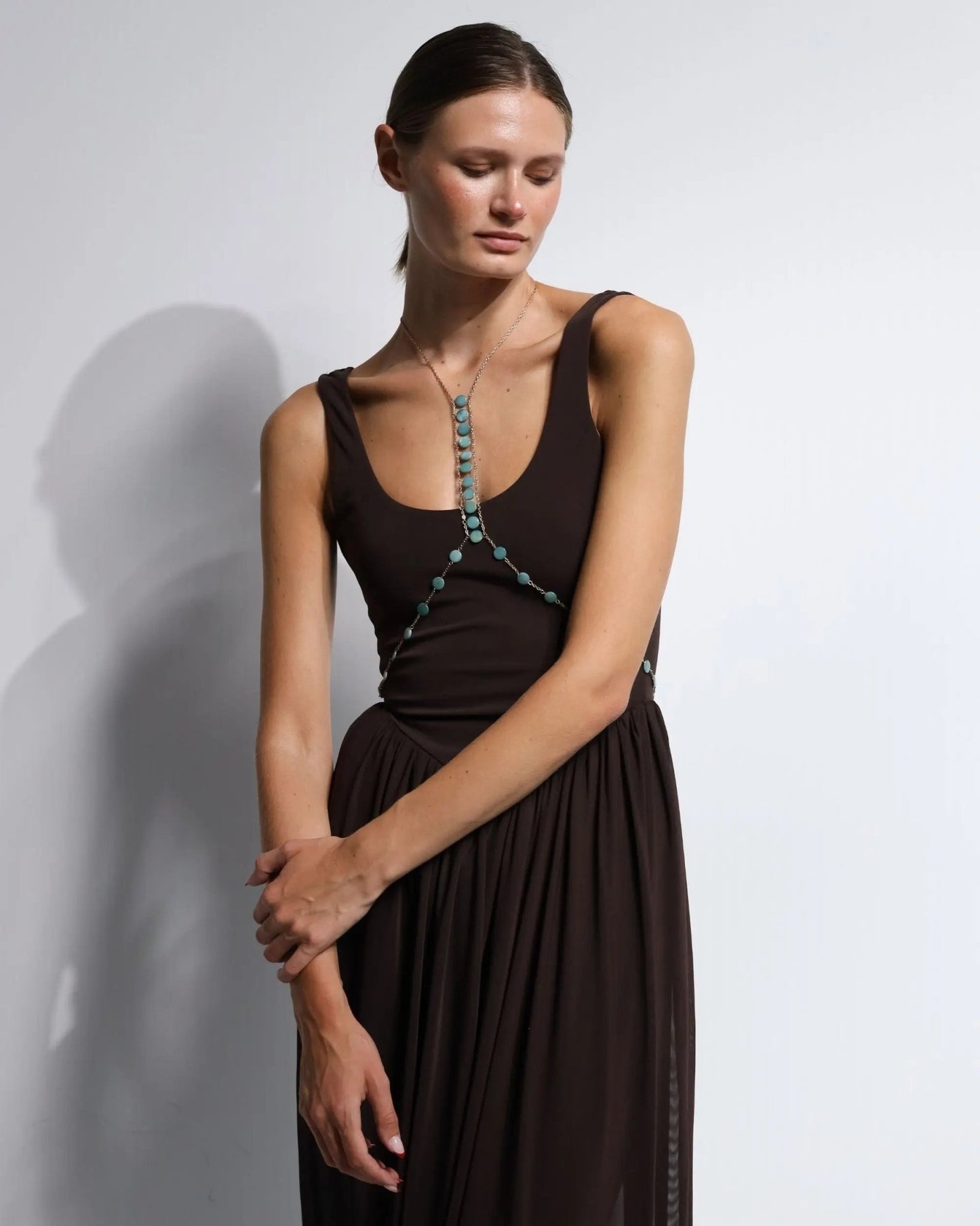 BODY CHAIN VERDE - Bybel - brand