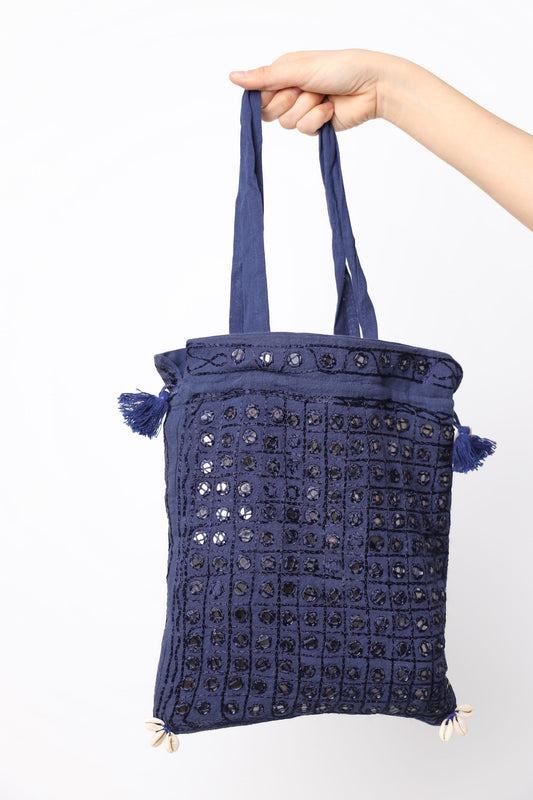 Bolso Espejos Azul
