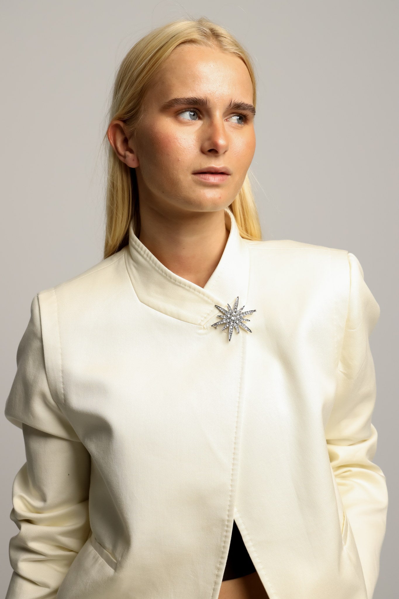 Broche Estrella Plata