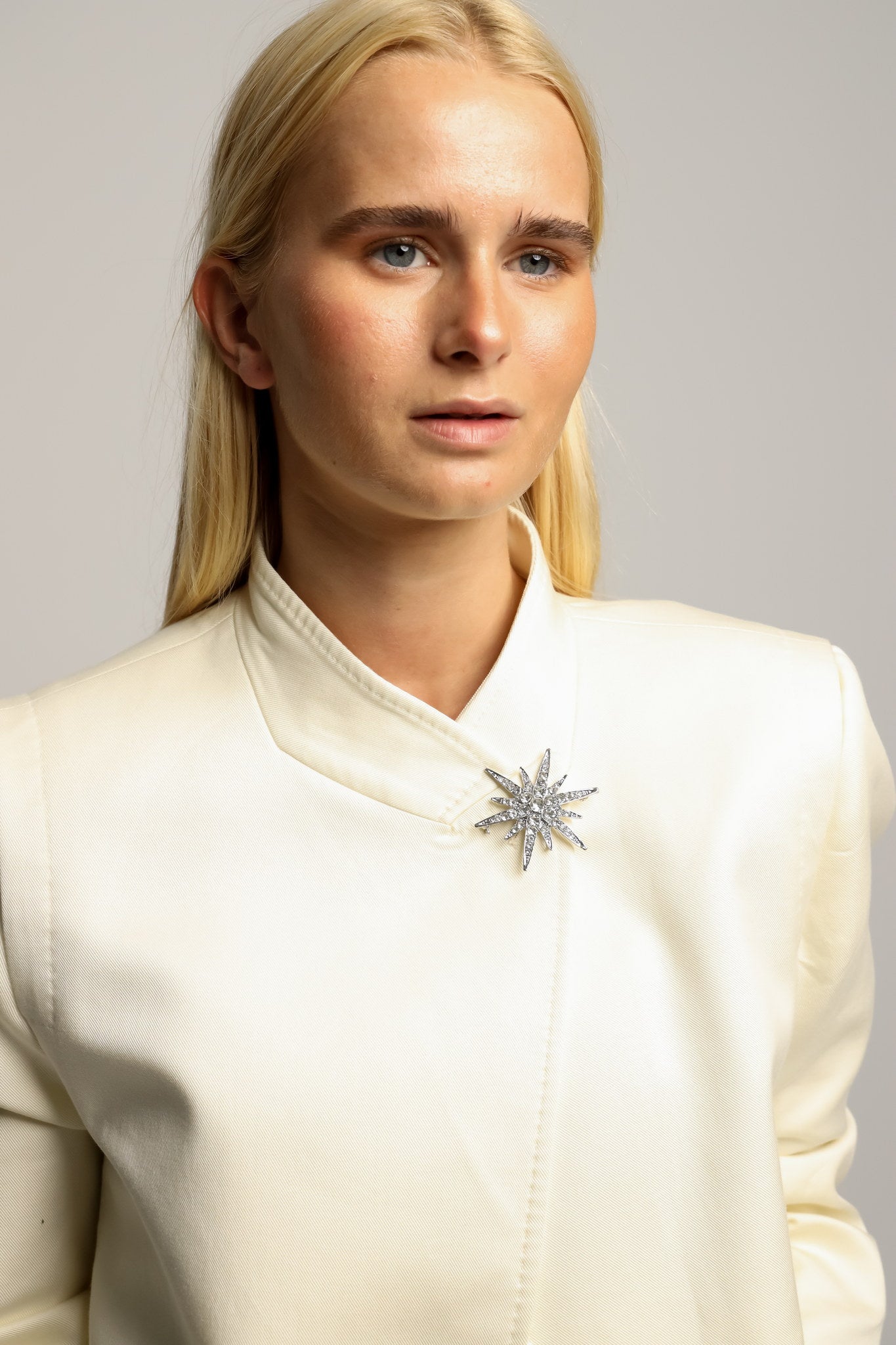 Broche Estrella Plata