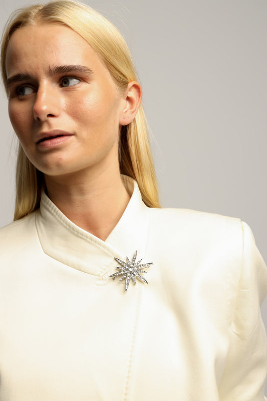 Broche Estrella Plata