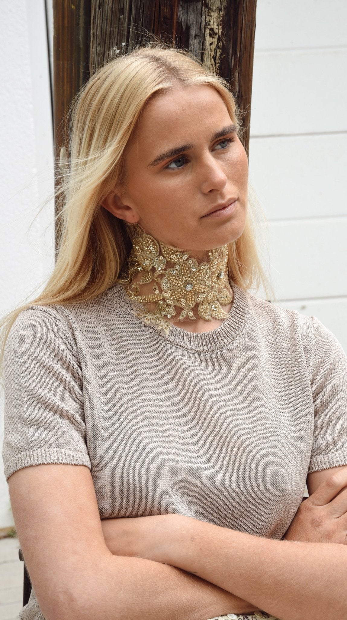 Choker Antiguo Pedrería - Bybel - brand
