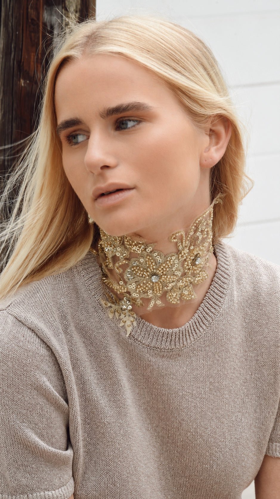 Choker Antiguo Pedrería - Bybel - brand