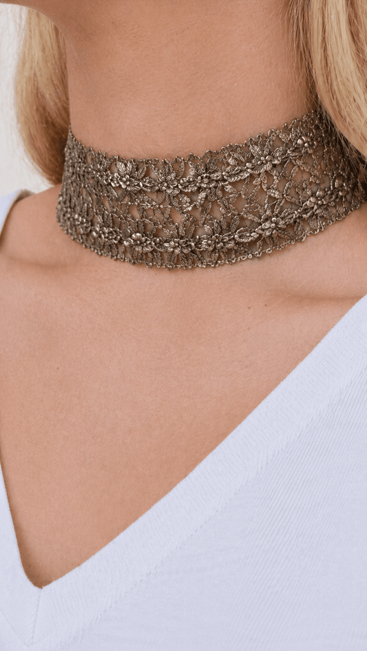 Choker Crochet Doble - Bybel - brand