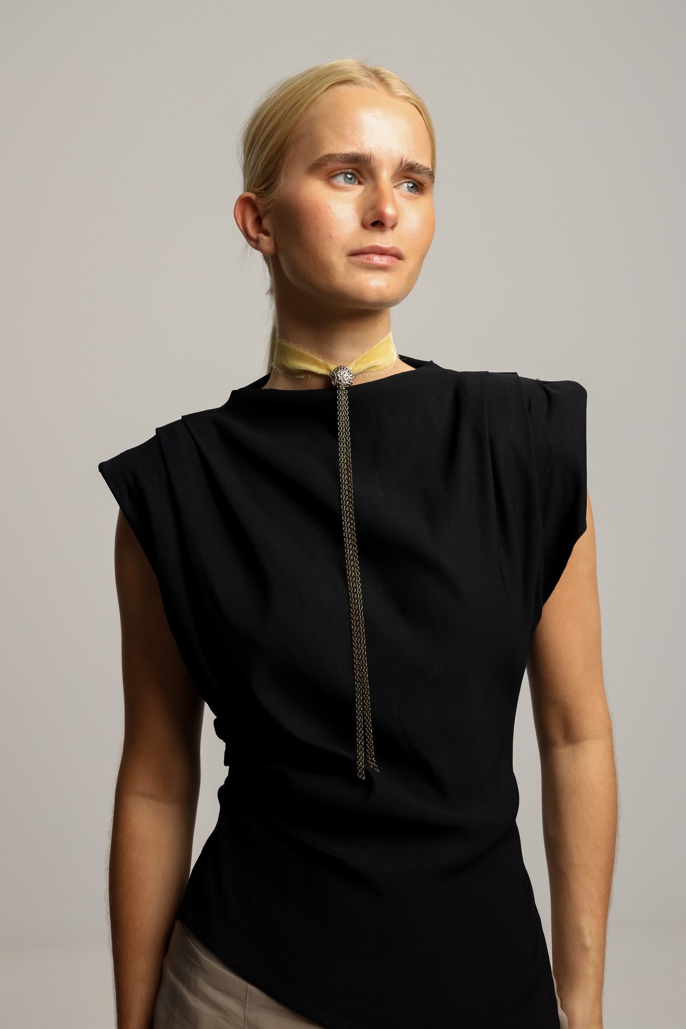 Choker Terciopelo Cadenas