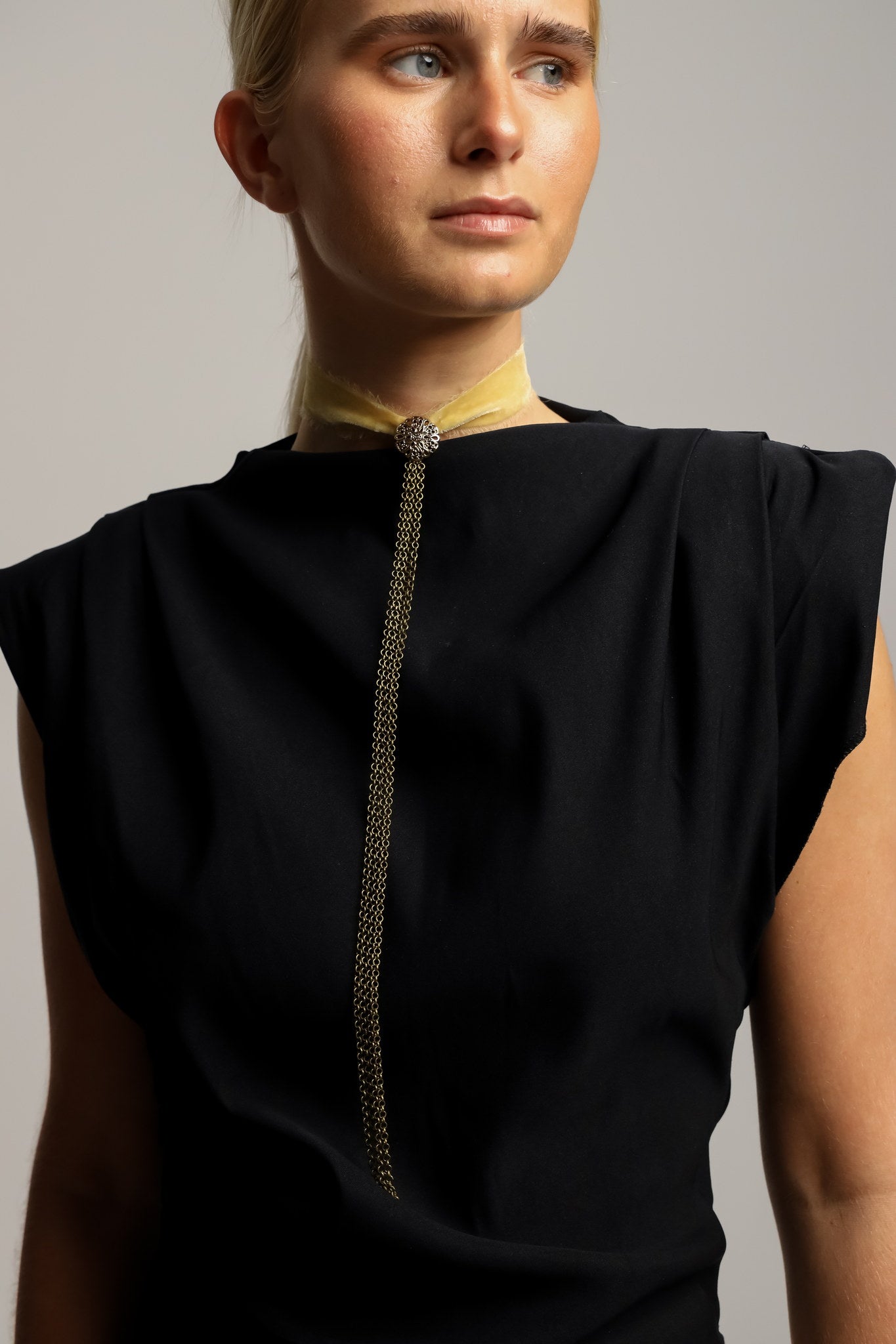 Choker Terciopelo Cadenas