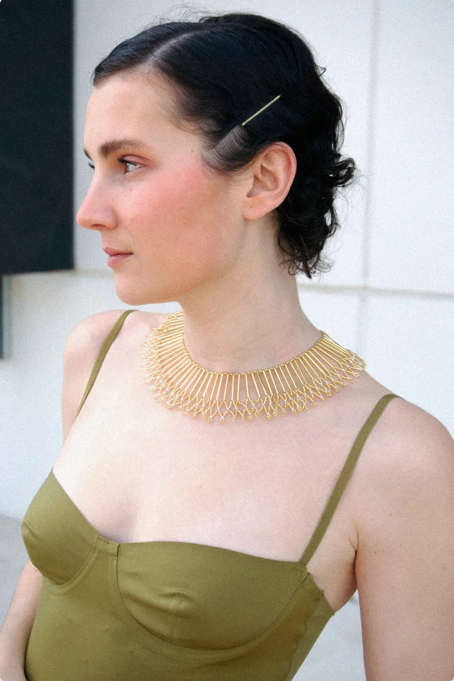 COLLAR | Bolitas Oro - Bybel - brand