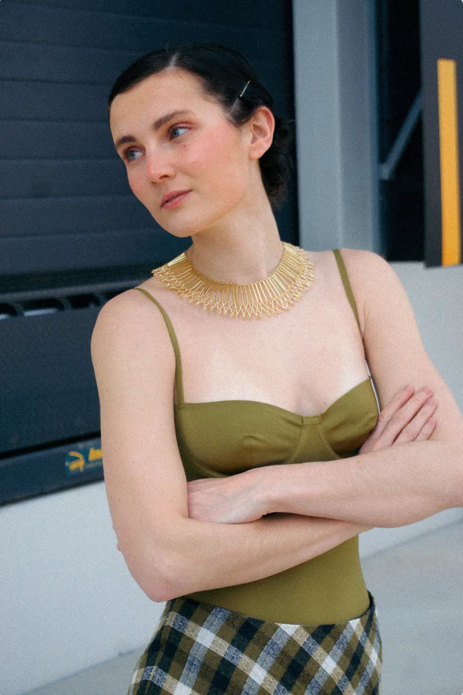 COLLAR | Bolitas Oro - Bybel - brand