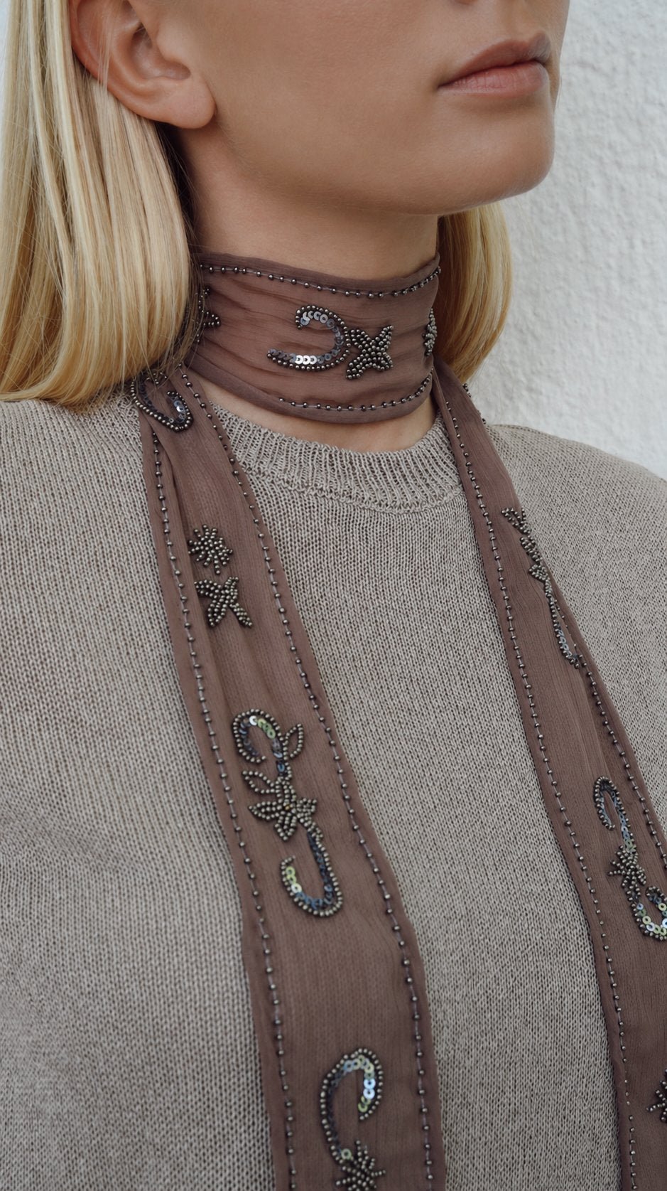 Collar Bufanda Rosa - Bybel - brand