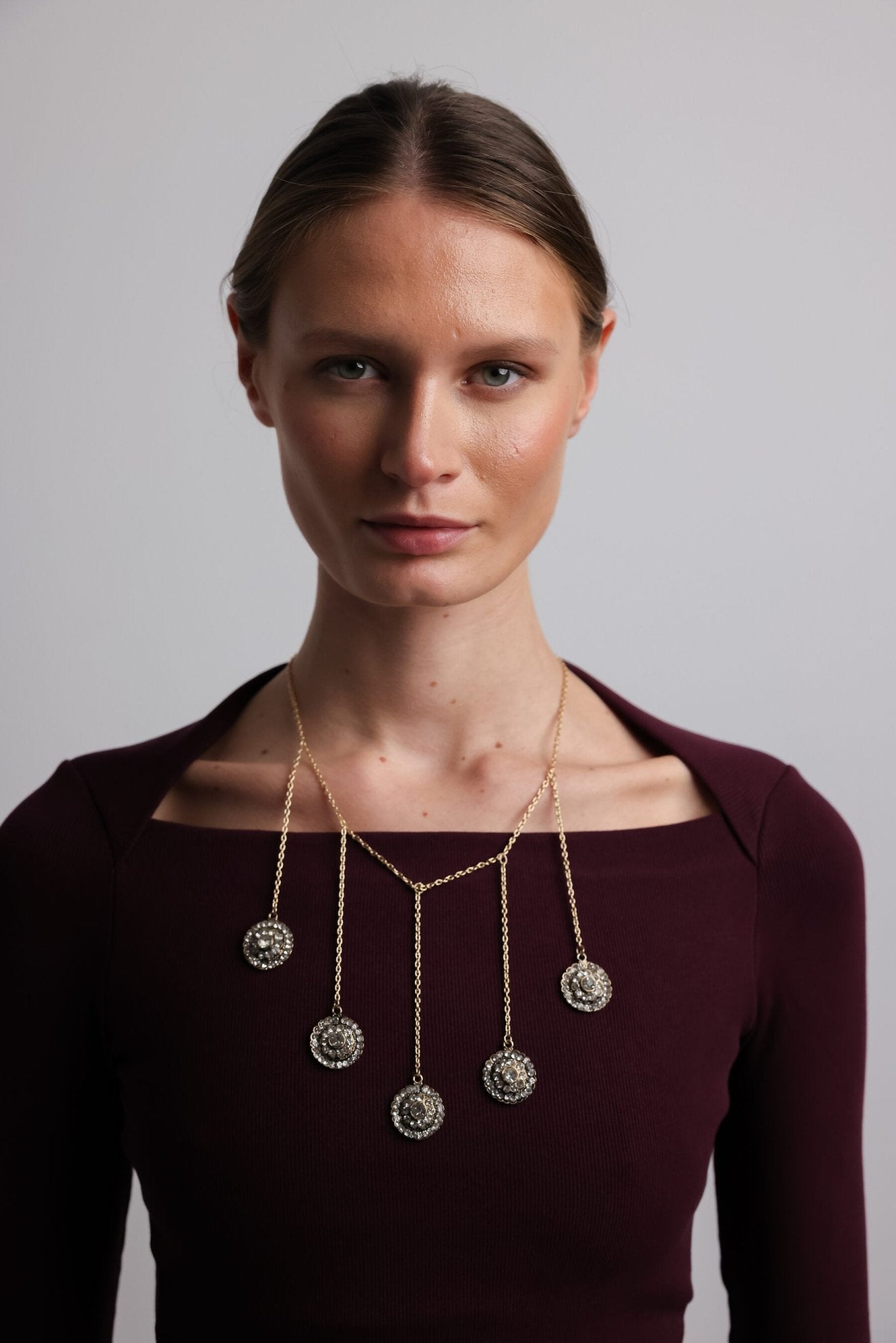 COLLAR CASCADA ANTIGUO I The New Gallery - Bybel - brand