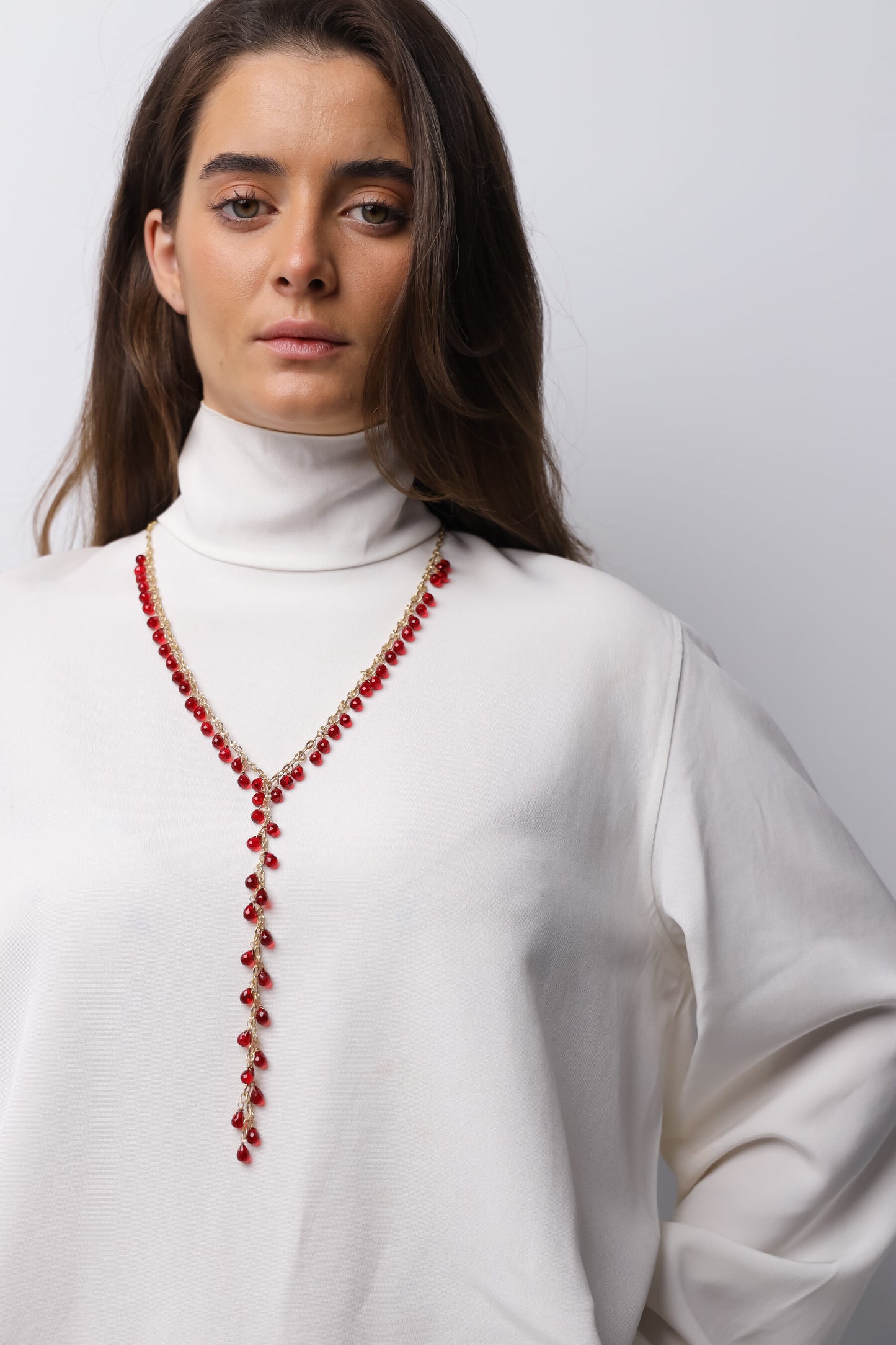 Collar Corbatero Rojo