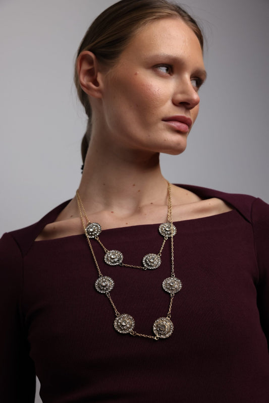 COLLAR DOBLE ANTIGUO I The New Gallery - Bybel - brand