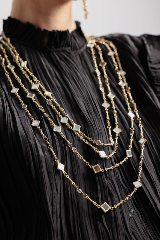 COLLAR LARGO ESPEJOS I The New Gallery - Bybel - brand