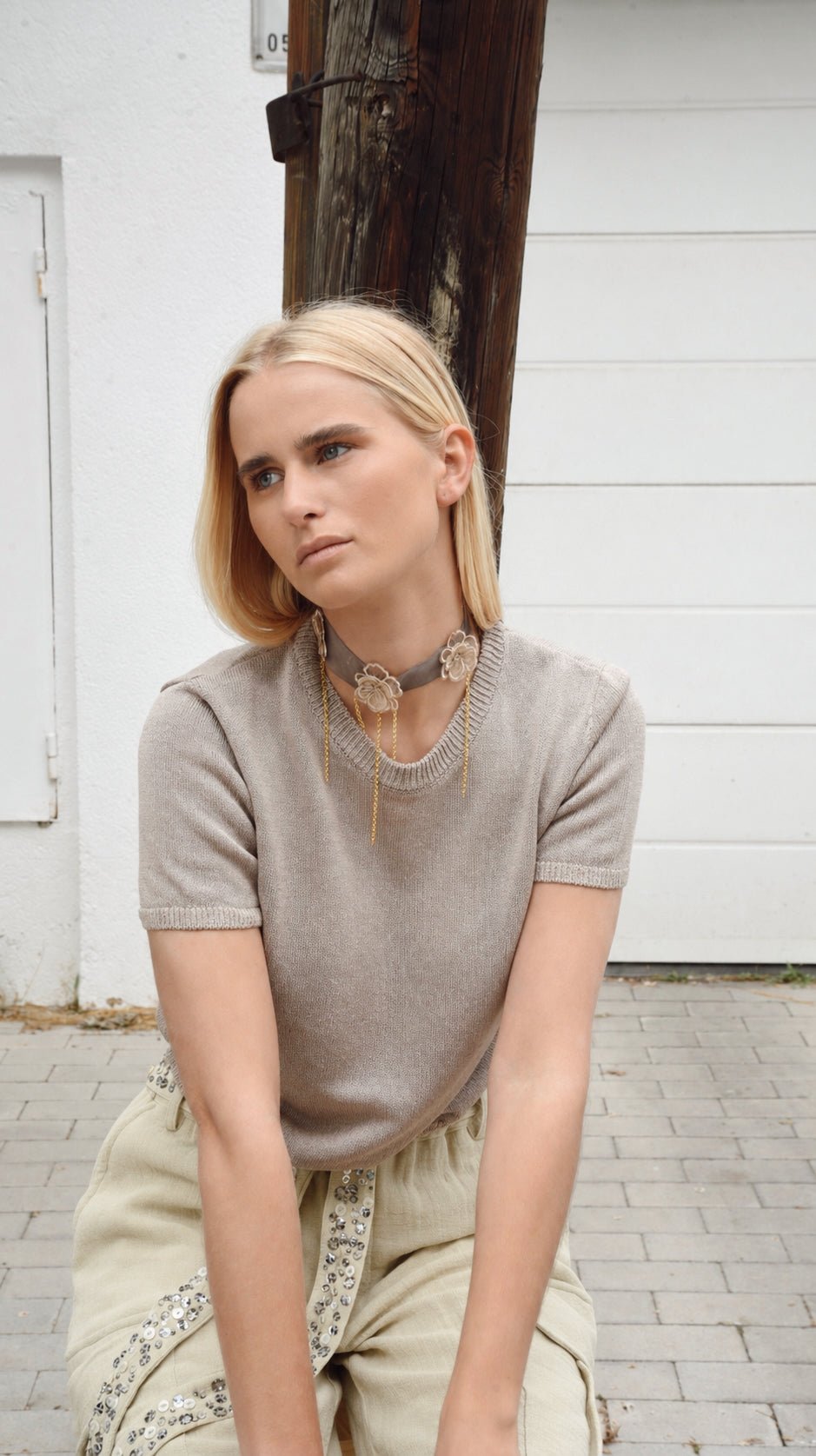 Collar Organza Cadenas - Bybel - brand
