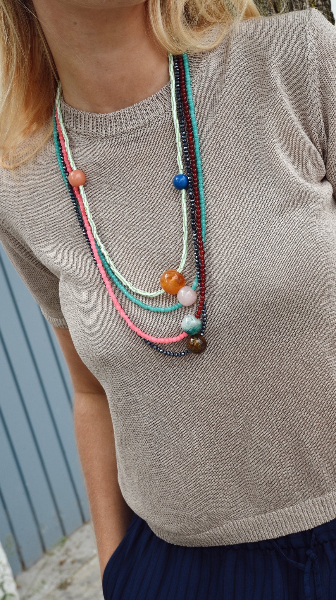 Collares Bolas Mix - Bybel - brand