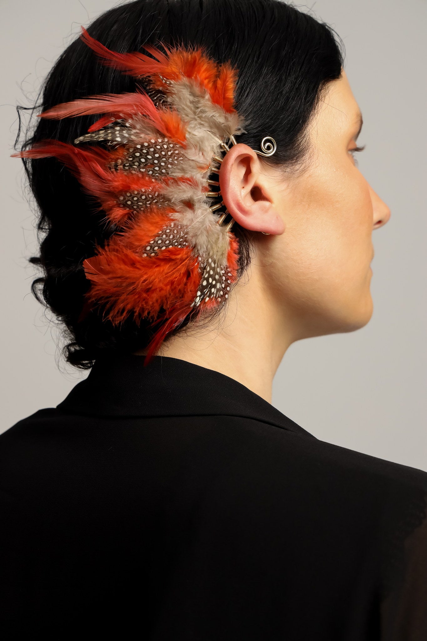 Ear Cuff Plumas