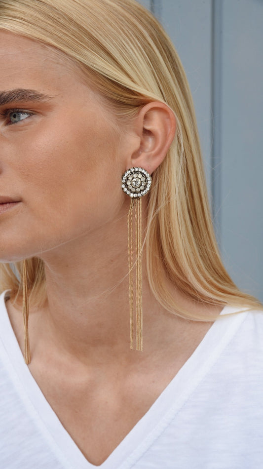 PENDIENTES CADENAS ANTIGUOS I The New Gallery - Bybel - brand