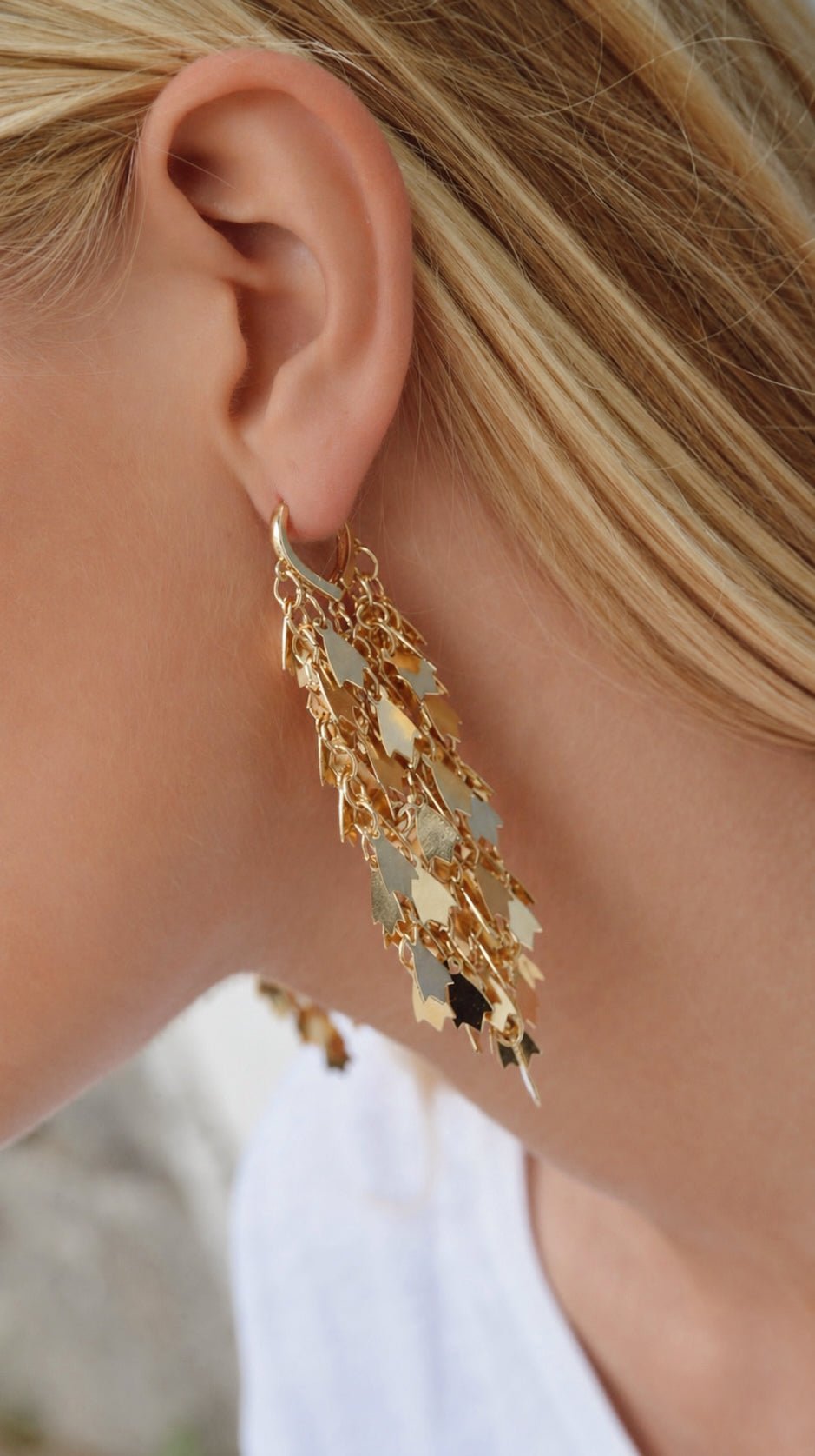 Pendientes Cascada Tulipanes - Bybel - brand